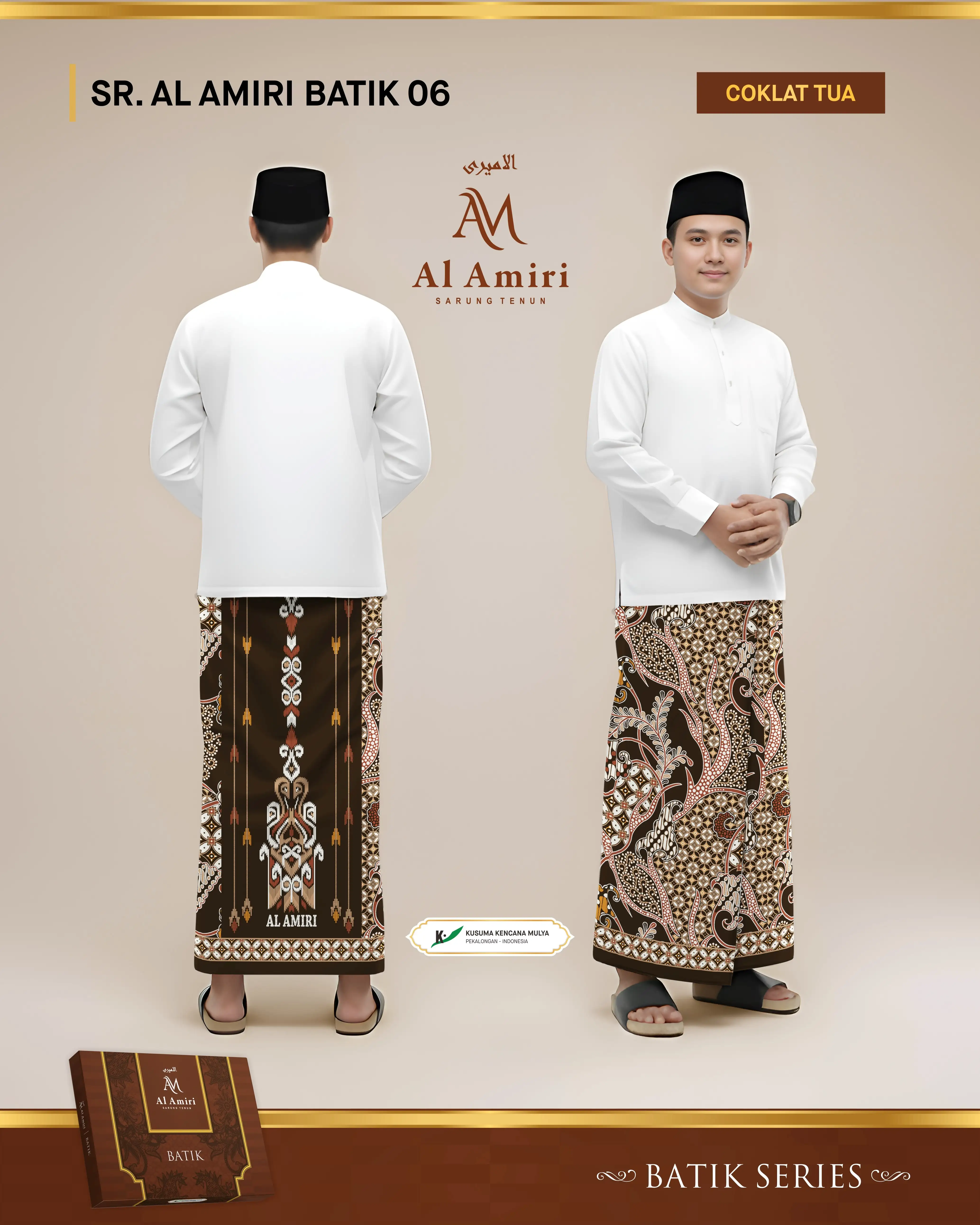 Sarung Al Amiri 06 - Batik Series